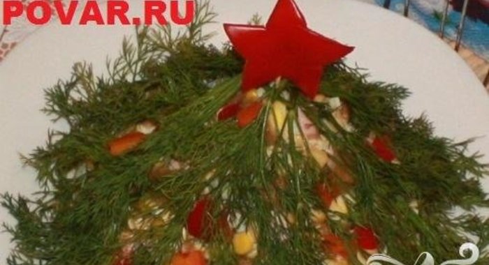 Торт Елочка гори