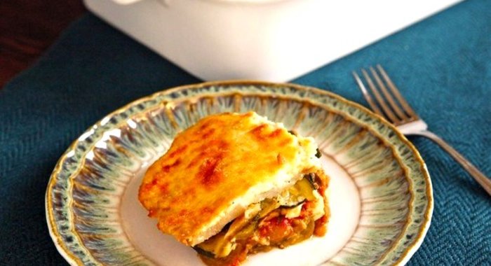 Мусака овощная запеченная