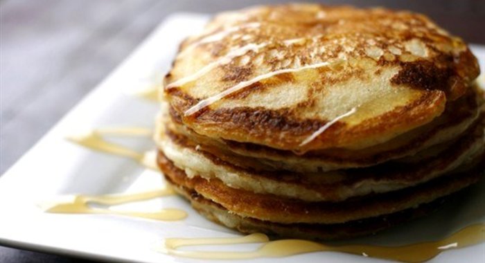 Блины на опаре с молоком