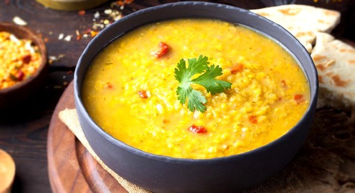 Индийский чечевичный суп масурдал