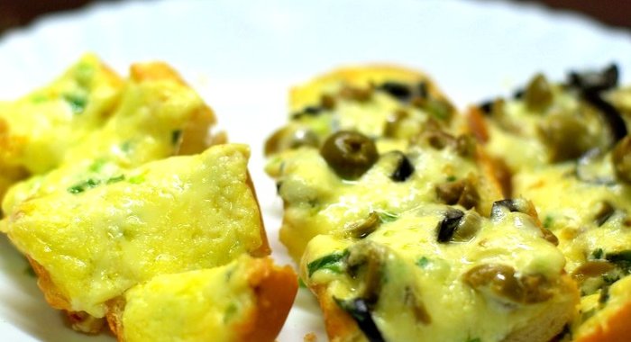 Запеченный батон