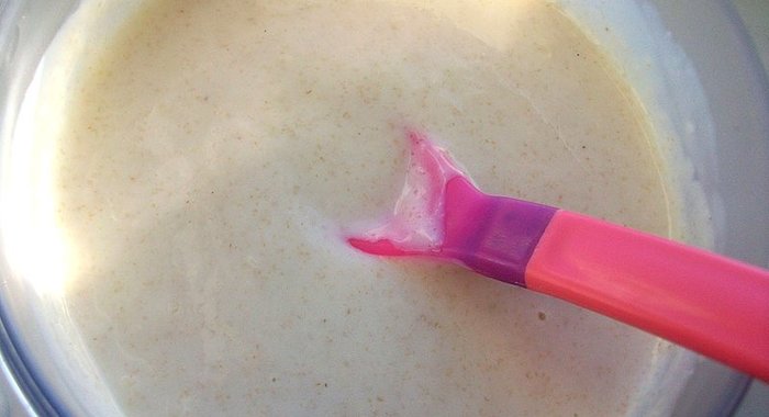 Овсяная каша для грудничка