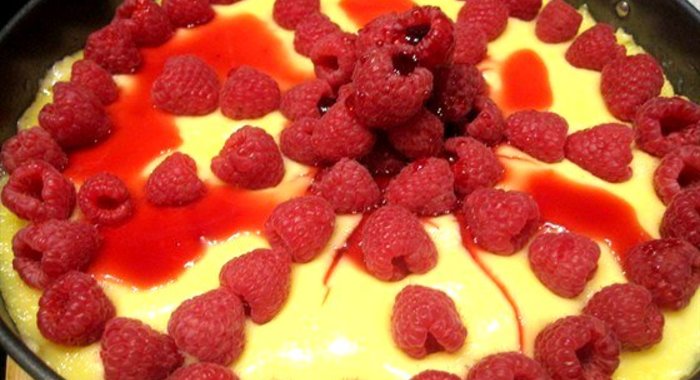 Малиновый чизкейк