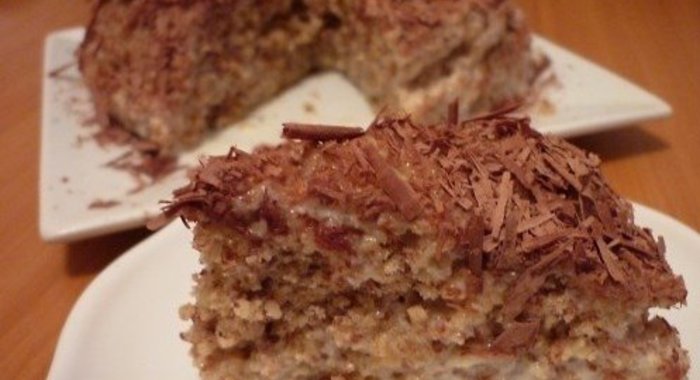 Ореховый торт за 5 минут