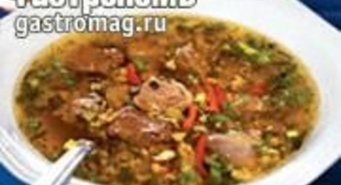 Магирица, греческий пасхальный суп