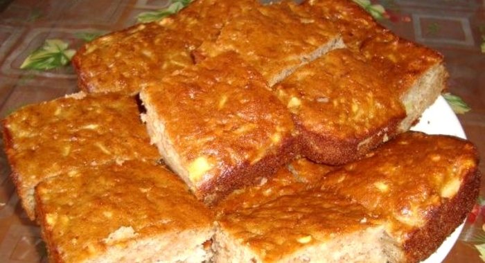 Яблочный пирог на скорую руку