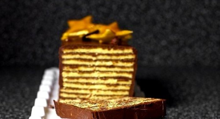 Венгерский торт Добош