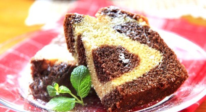 Пирог мраморный