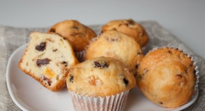 Маффины с сухофруктами