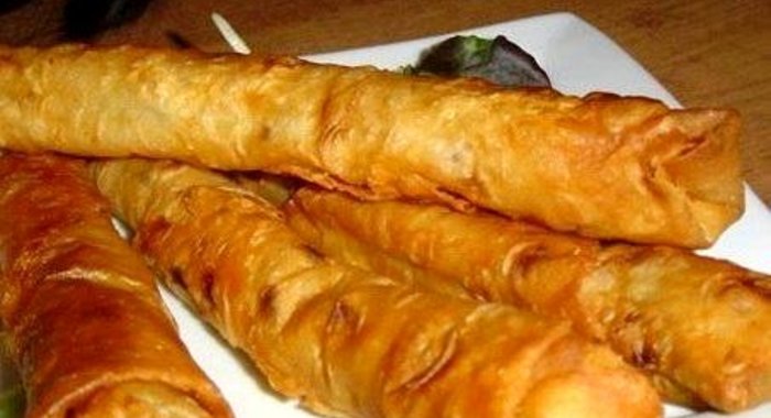 Лаваш с куриными потрошками