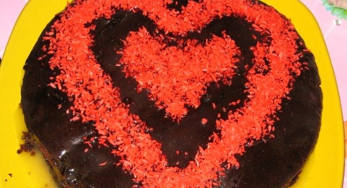 Вишневый пирог на скорую руку