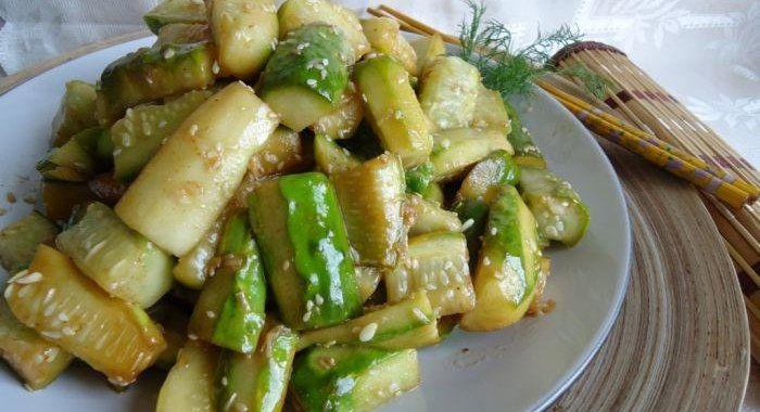 Огурцы по-корейски
