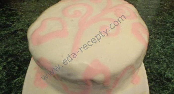 Праздничный торт со сгущенкой