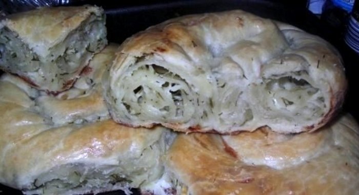 Вертута с брынзой