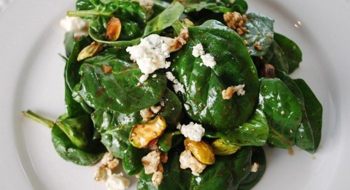 Салат из шпината