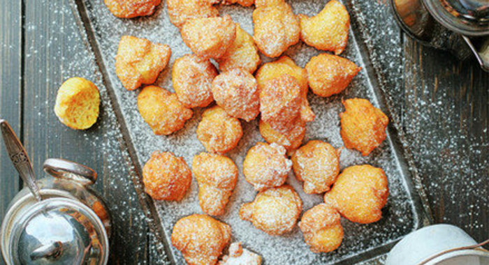 Пончики из тыквы