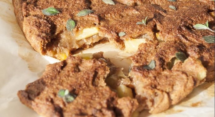 Банановый пирог