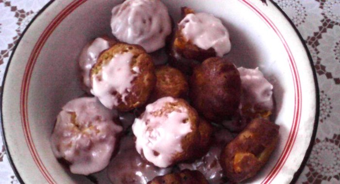 Тыквенные маффины с помадкой