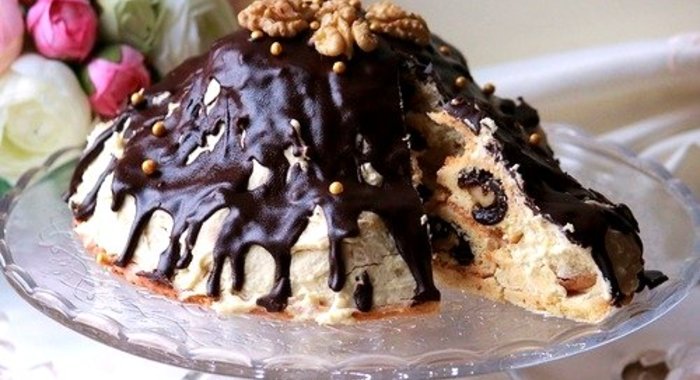 Торт Везувий