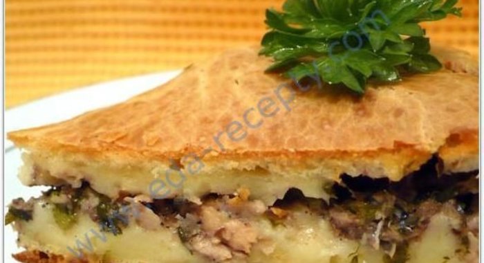 Ленивый пирог с любой начинкой для ленивых