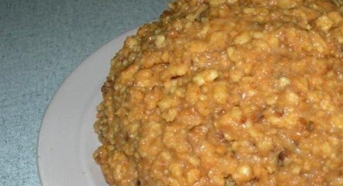 Торт Муравейник без выпечки