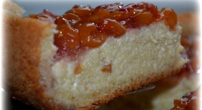 Торт Нежнейший с черешней под желе