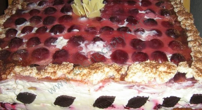 Именинный торт Фруктовый микс