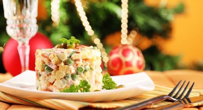 Пять оригинальных салатов к Новому году
