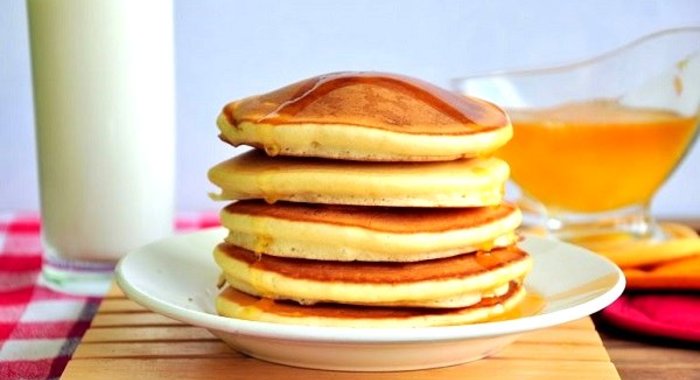 Постные панкейки