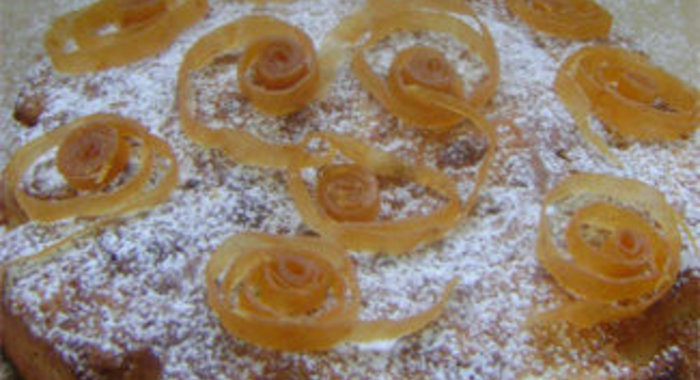 Пирог с айвой