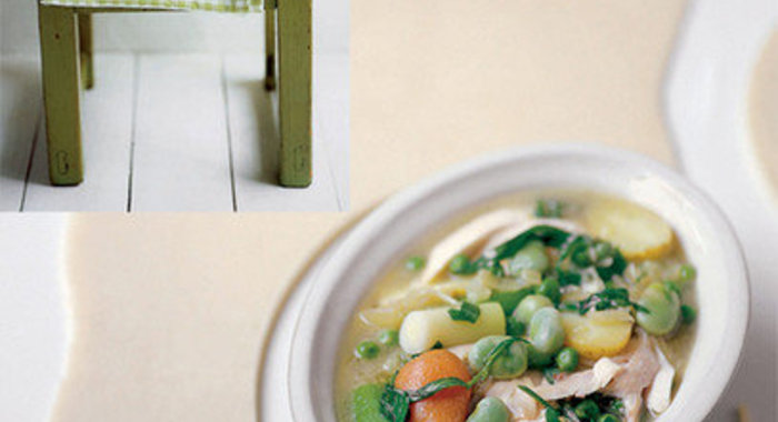 Весенний пирог с цыпленком