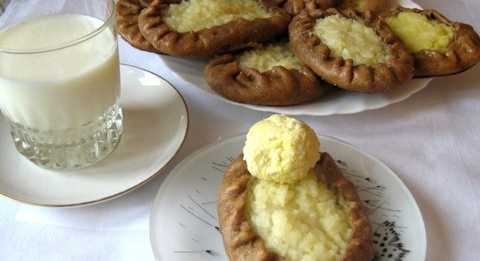 Калитки с картошкой