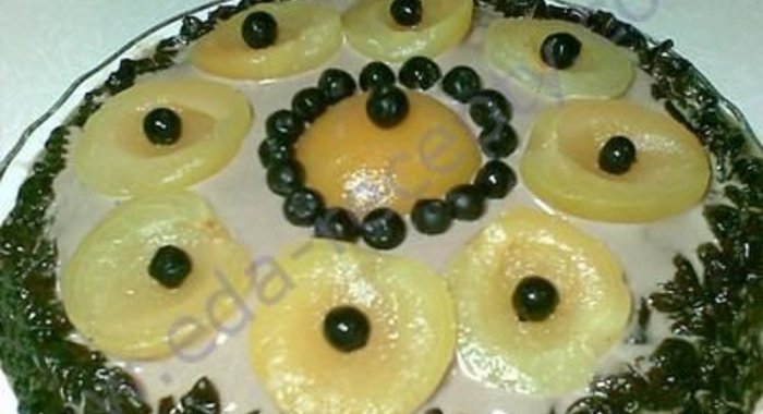 Белковый торт