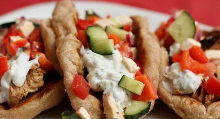 Гирос с курицей