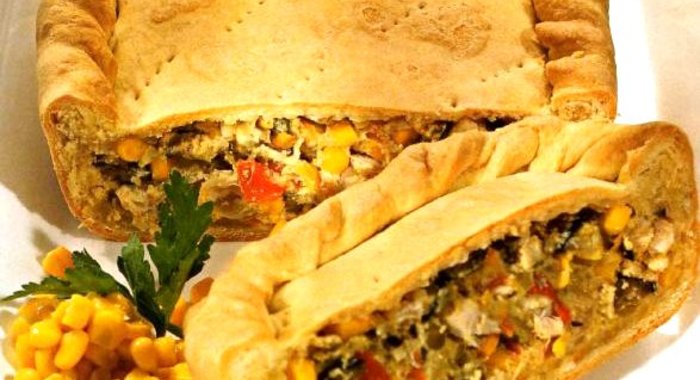 Бразильский пирог с курицей