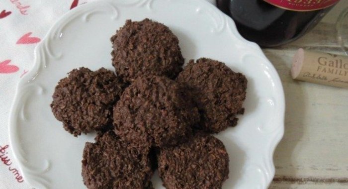 Шоколадно-кокосовые конфеты