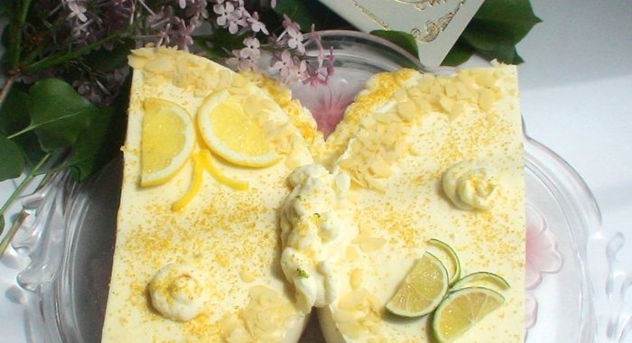 Торт «Бабочка-лимонница»