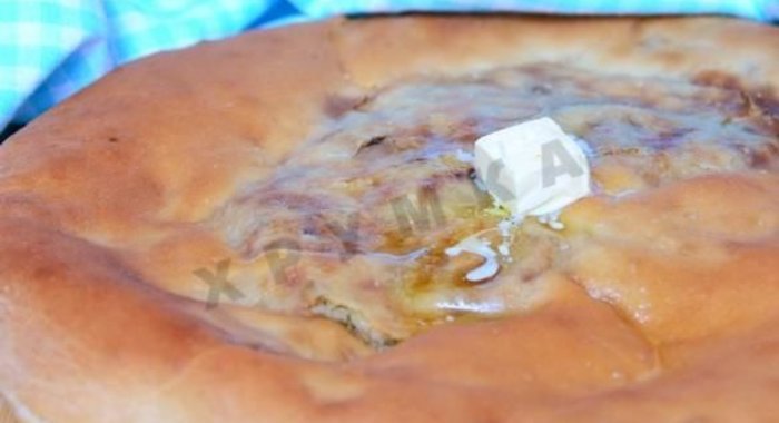 Дрожжевой пирог с картофелем