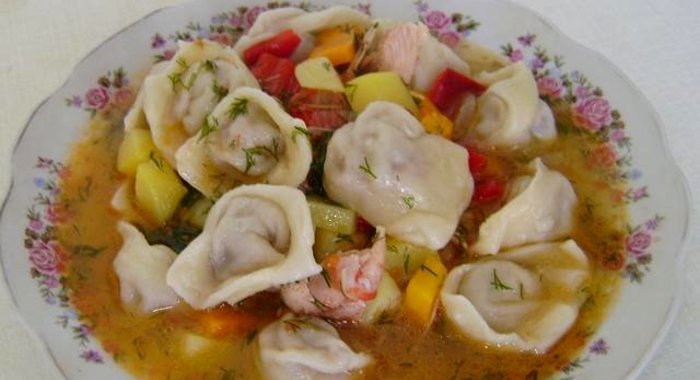 Барак-чучвара (пельмени по-узбекски)