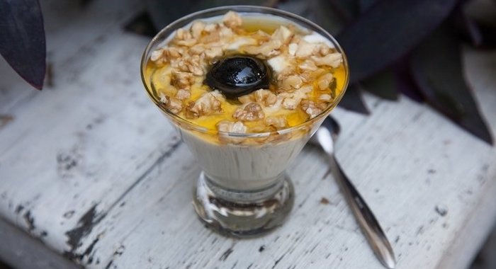 Мацони с горным медом