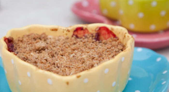 Яблочный крамбл