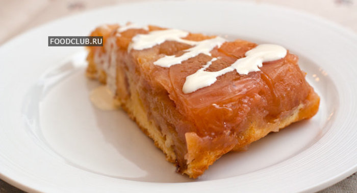Янтарный яблочный пирог Татьяны Толстой