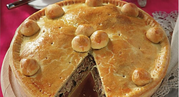 Пирог с уткой