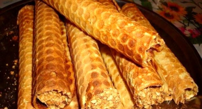 Вафельные трубочки