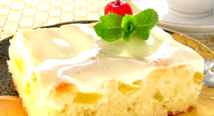 Персиковый пирог