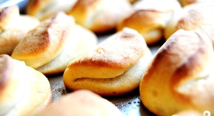 Домашние дрожжевые булочки