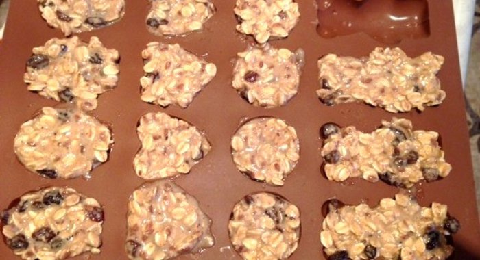 Энергетические овсяные печеньки