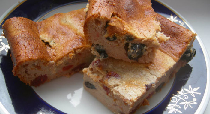 Сдобный творожный пирог