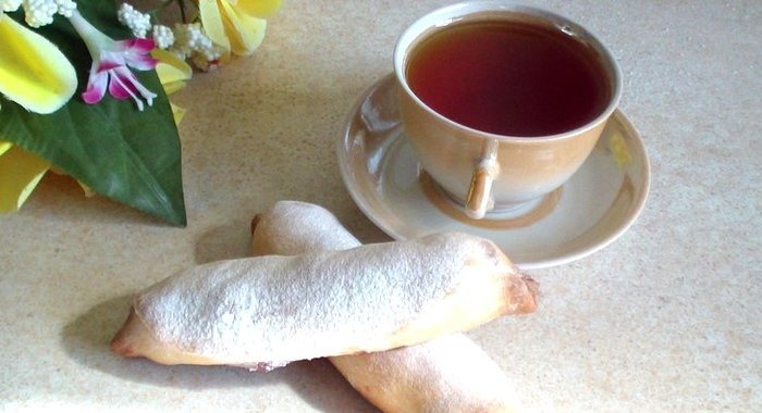 Трубочки с вишней