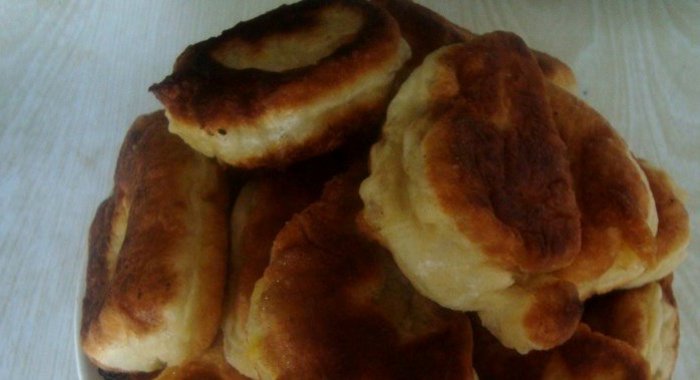 Дрожжевое тесто для жареных пирожков